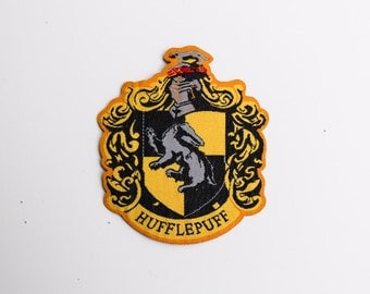 Harry Potter Hogwarts House Hufflepuff patch - iron-on 3 inch patch
