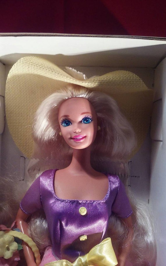 barbie style spring doll