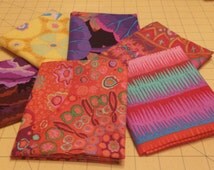 Lot De 6 Blocs De Couette + 1 Mètre Tissu – Kaffe Fassett & Moda – Neuf