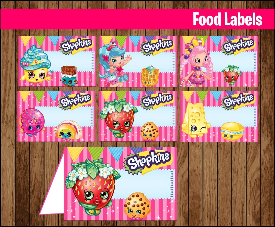 It's just an image of Wild Free Printable Shopkins Food Labels It is an image of Wild Free Printable Shopkins Food Labels