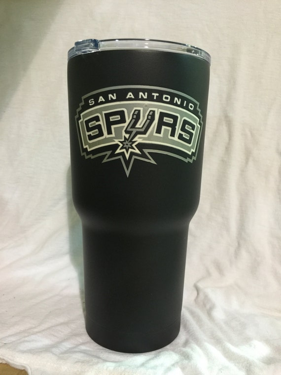 San Antonio Spurs personalized 30 oz Custom by CustomCoatedCups