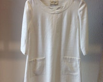 Popular items for white linen dress on Etsy