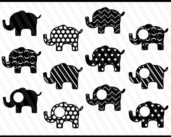 Download Elephant svg, Elephant monogram frames, elephant clipart ...