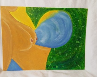 Naked nude breasts | Etsy