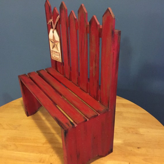 Small bench by cochranwoodworking on Etsy