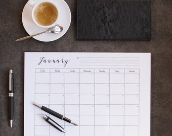 2017 planner printable, Monthly planner, Printable planner pages 2017 calendar planner Calendar 2017 Printable monthly planner 2017 Calendar