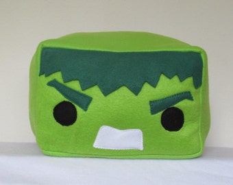 hulk plush pillow