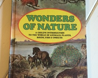 Beautifully illustrated 'Wonder of Nature' children's book.