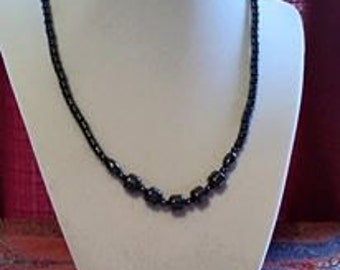 Hematite necklace
