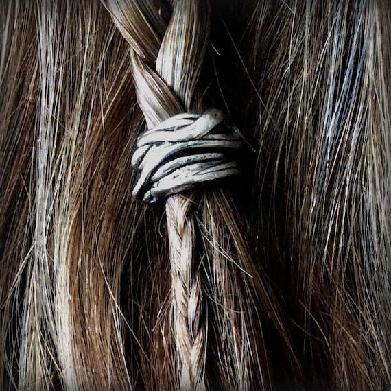 Viking hair bead kit The 'Skald' Bead silver hair bead