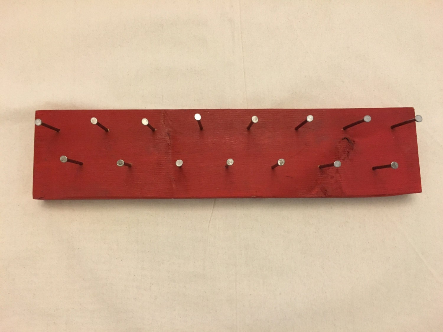 Wall Decor w/Industrial Hanging Nails