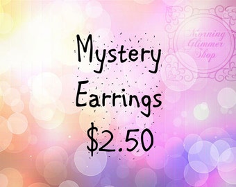 Mystery Polymer Clay Earrings