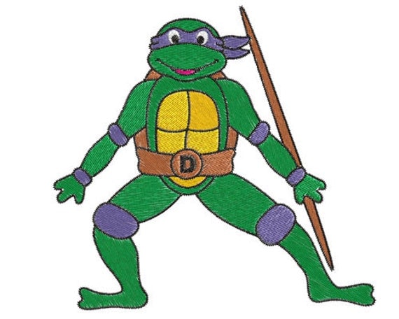 Ninja Turtles Machine Embroidery Design SB931