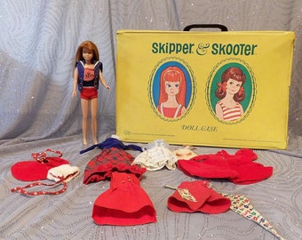 Tennis Time - Tenue Vintage Skipper Barbie Fashion Mattel 3466 Des Années 60/70