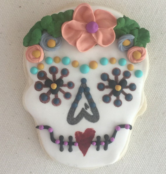 Dia de los Muertos Day of the Dead Sugar Skull Cookies