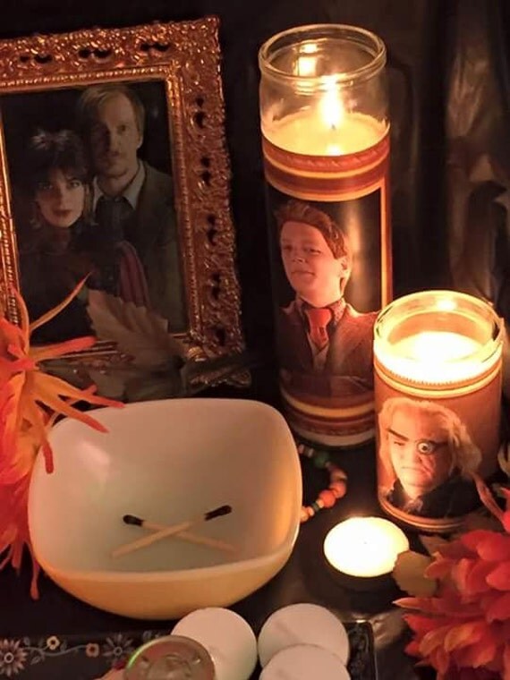 Fred Weasley Memorial Candle Harry Potter Battle of