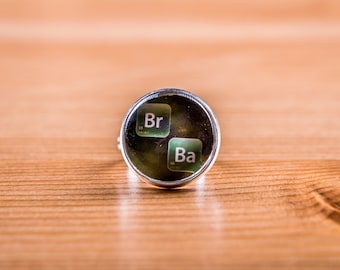 Ring Breaking Bad / Ring / jewelry / Walter white Cabochon / Netflix / Jesse pinkman / Heisenberg