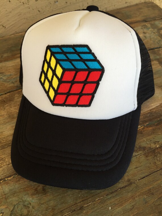 Youth Or Toddler Boysgirls Rubix Cube Trucker Hat Baseball