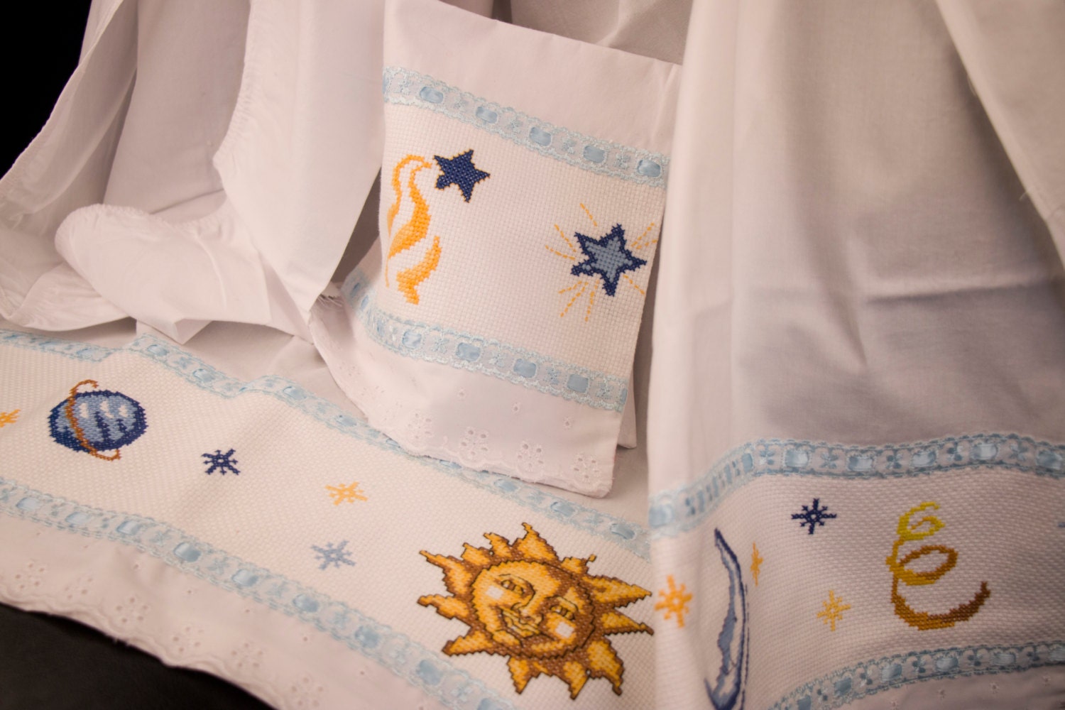 Moon Sun & Stars bed set