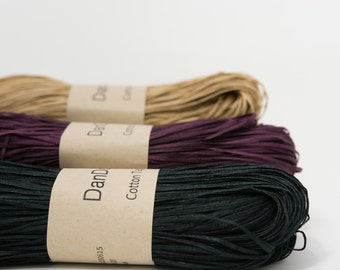 Cotton Tape Yarn, Sport/DK Weight, by DanDoh, Yumiko Alexander
