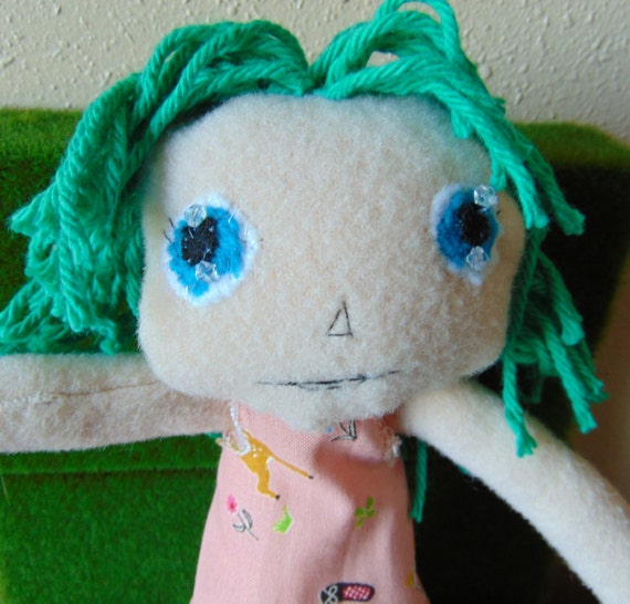 green rag doll