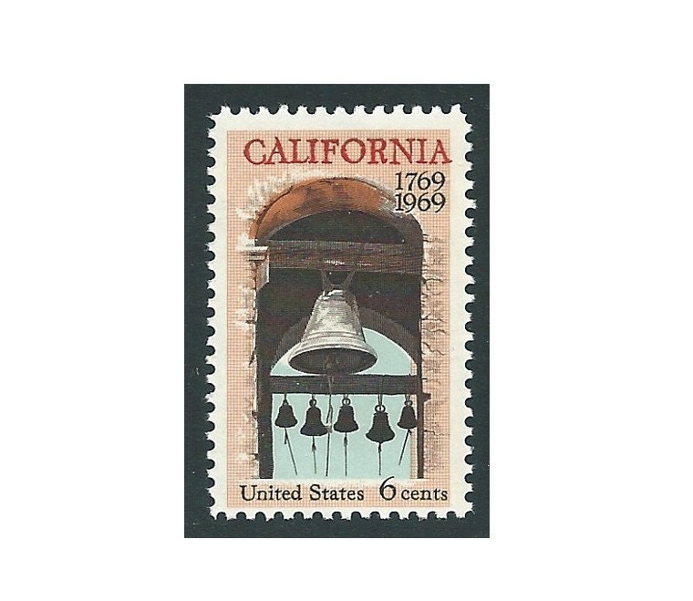 Pack of 10 stamps .. 6c California Settlement 200th
