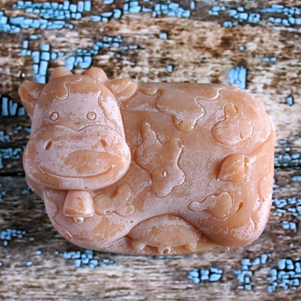 Cow Soap Cow Goat's Milk Soap Scented Cow Soap Vanilla