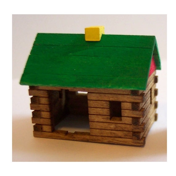 Toy Log Cabin Kit 64