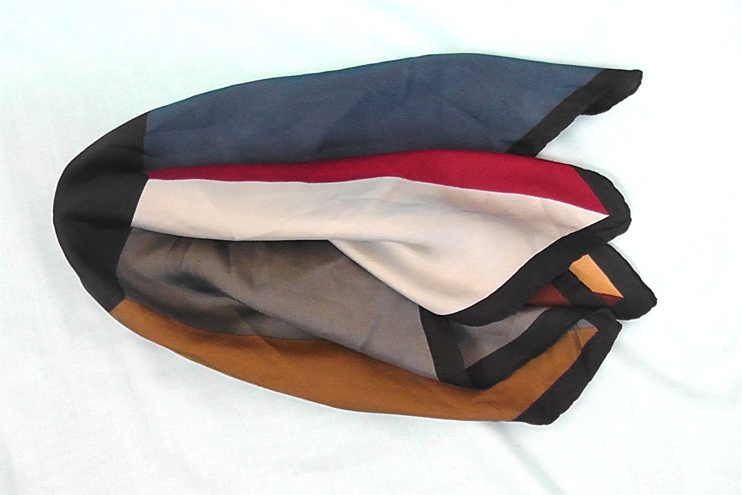 multi coloured pocket square