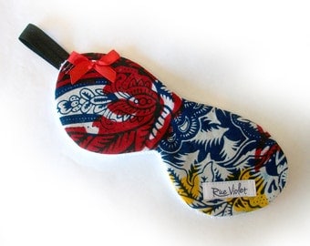 African Print Sleep Mask - Several Prints Available