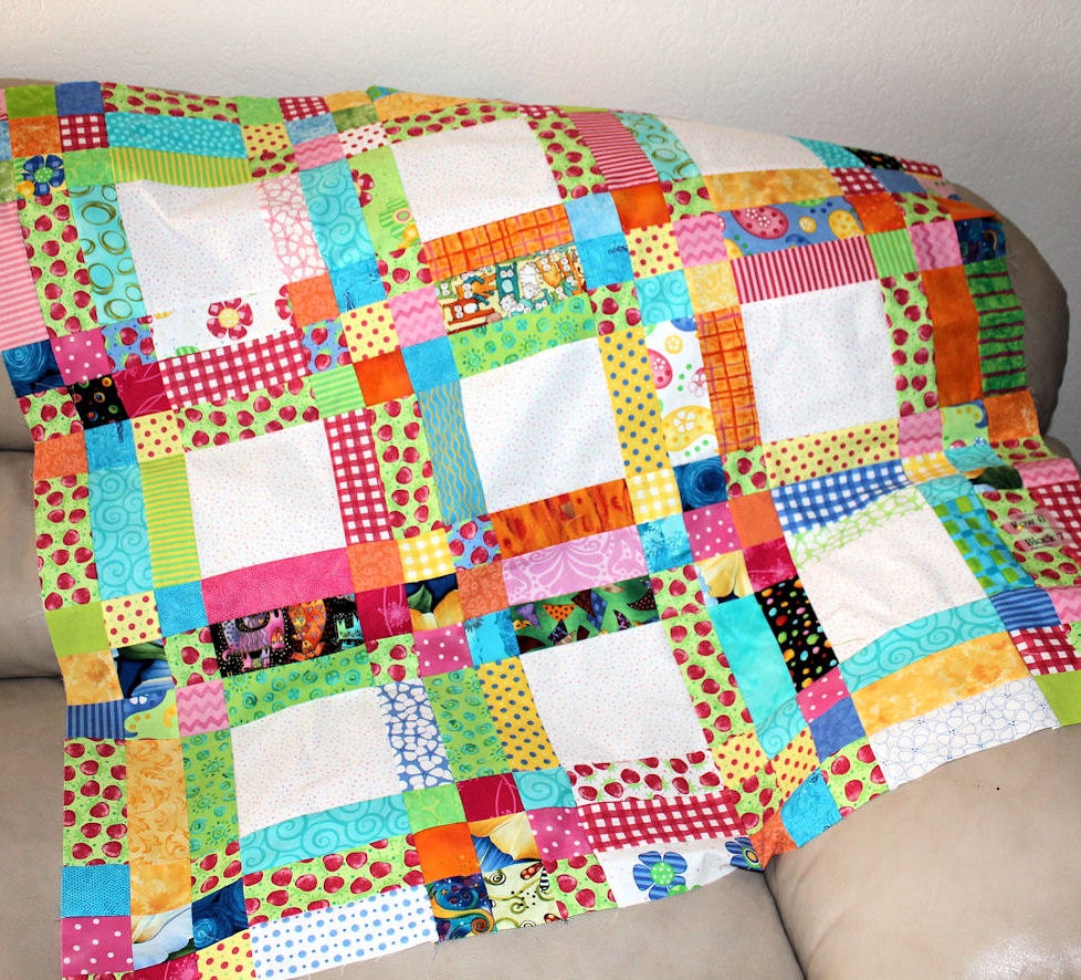 Personalized Baby Quilt Quilted Baby Blanket Add Name and