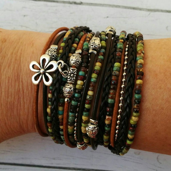 Best Boho Wrap Bracelet Leather Wrap Bracelet for Women