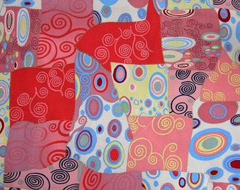 ART FABRIC Gustav (after Gustav Klimt) Alexander Henry 2006 - 1 yd - Very Rare - #M31