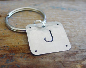 Monogram Keychain, Personalized Gift, Initial Keychain, Initial Key Chain, Personalized Keychain, Gift For Him, Gift for Her, Gift For Boss