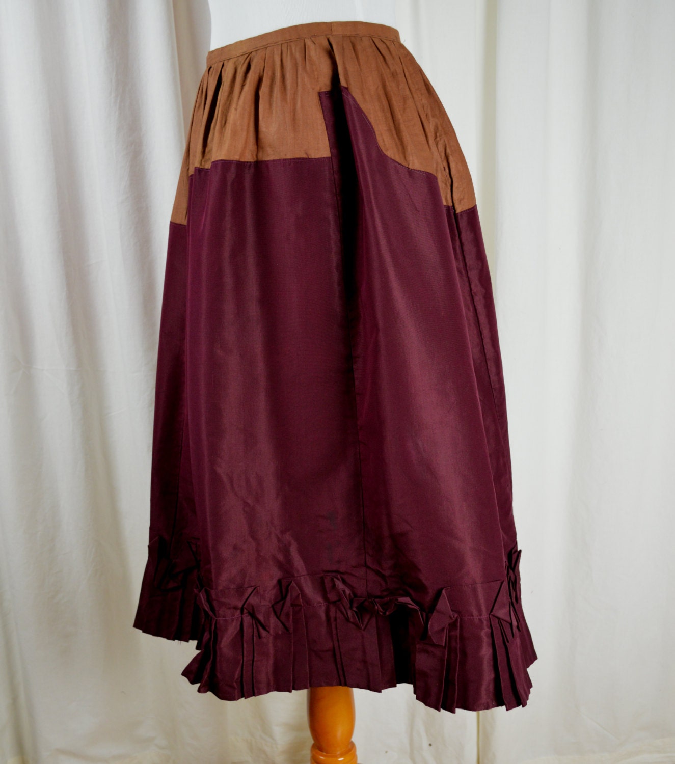 Antique Petticoat Victorian Skirt 1800s Petticoat Under