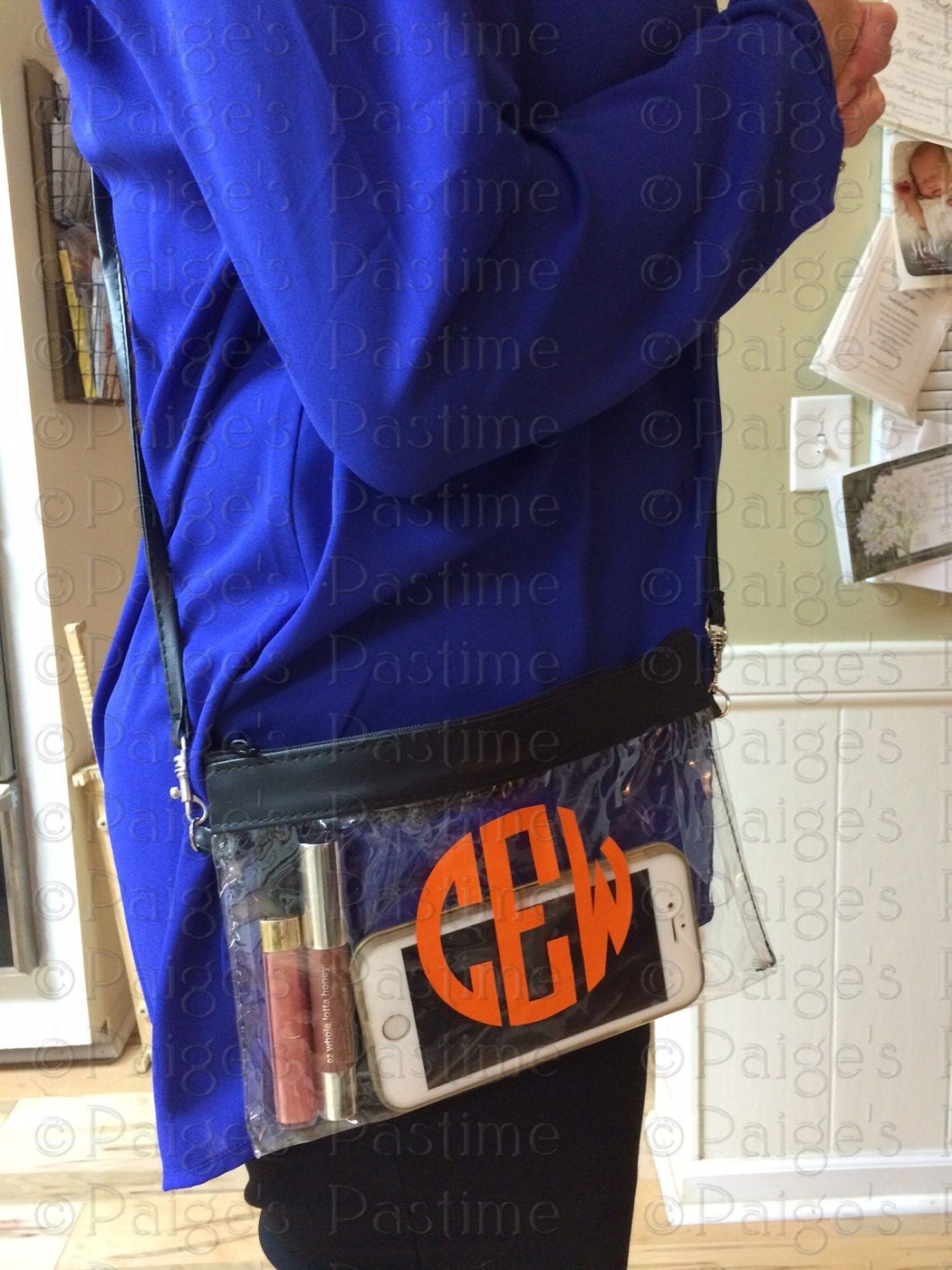 Clear Cross Body Bag Clear Crossbody Bag Clear Wristlet