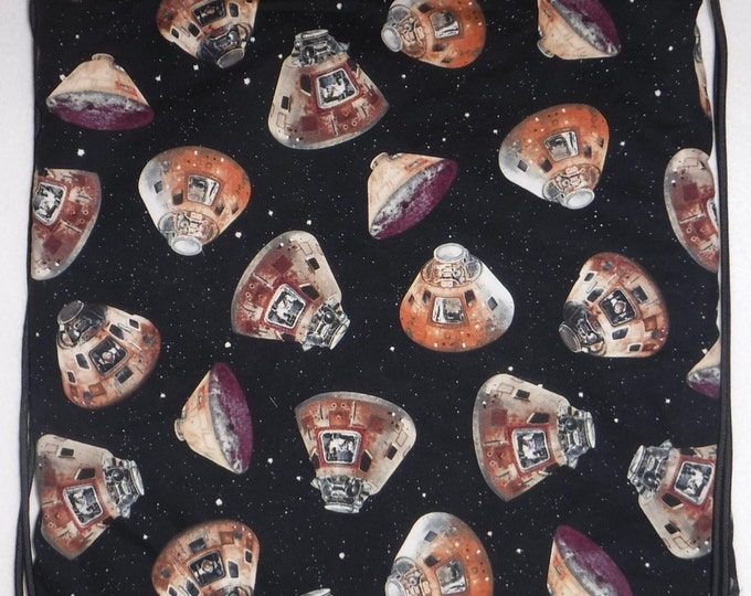 Apollo space capsules flying: Backpack/tote