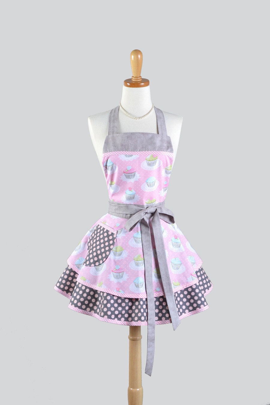 Ruffled Retro Aprons Cute Full Flirty Vintage By Creativechics