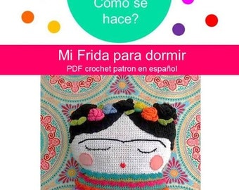 Mi Frida para dormir. Frida Kahlo Almohadón