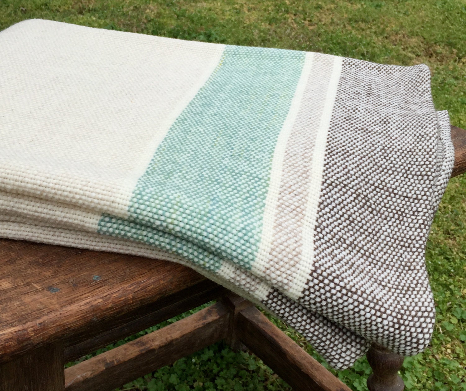 Hand Woven Merino Wool Blanket