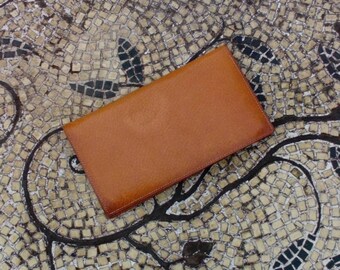 Vintage Carter Pigskin Leather Note Book Address Book and Change Bill fold - Great Condition