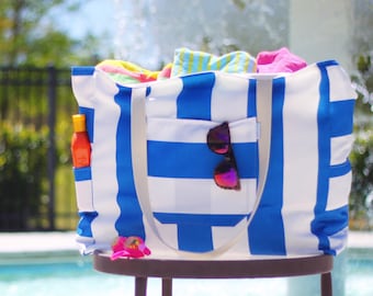 The Big Mommy Beach Bag Extra Large Custom Family Size Pool
