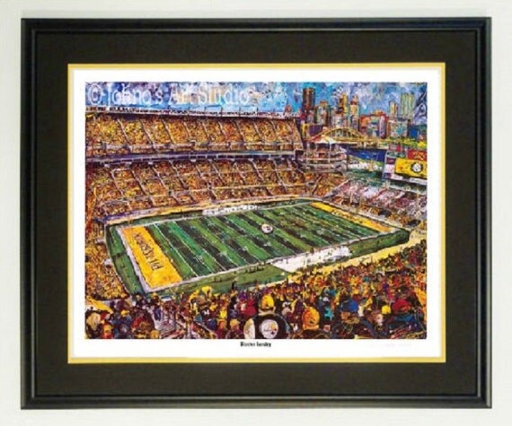 Pittsburgh Steelers Wall Art Steelers Heinz Field Framed