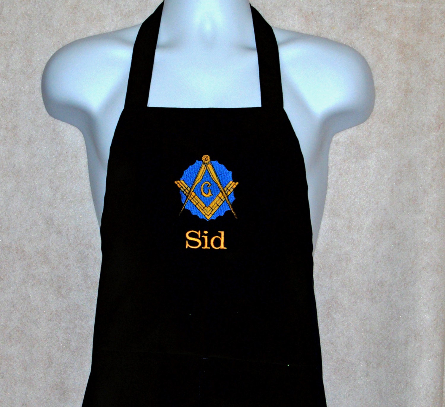 Mason Masonic Lodge Apron Personalized With Name Monogrammed