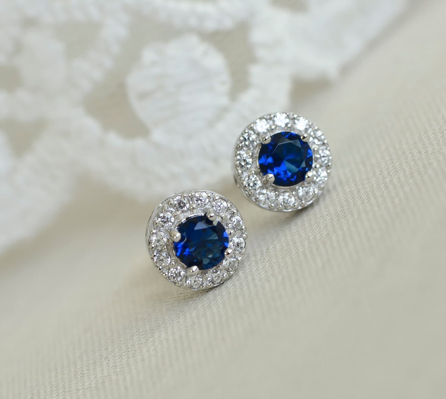 Blue Sapphire Earrings Sapphire Bridal Earrings Sterling   Il Fullxfull.854731074 7myl 