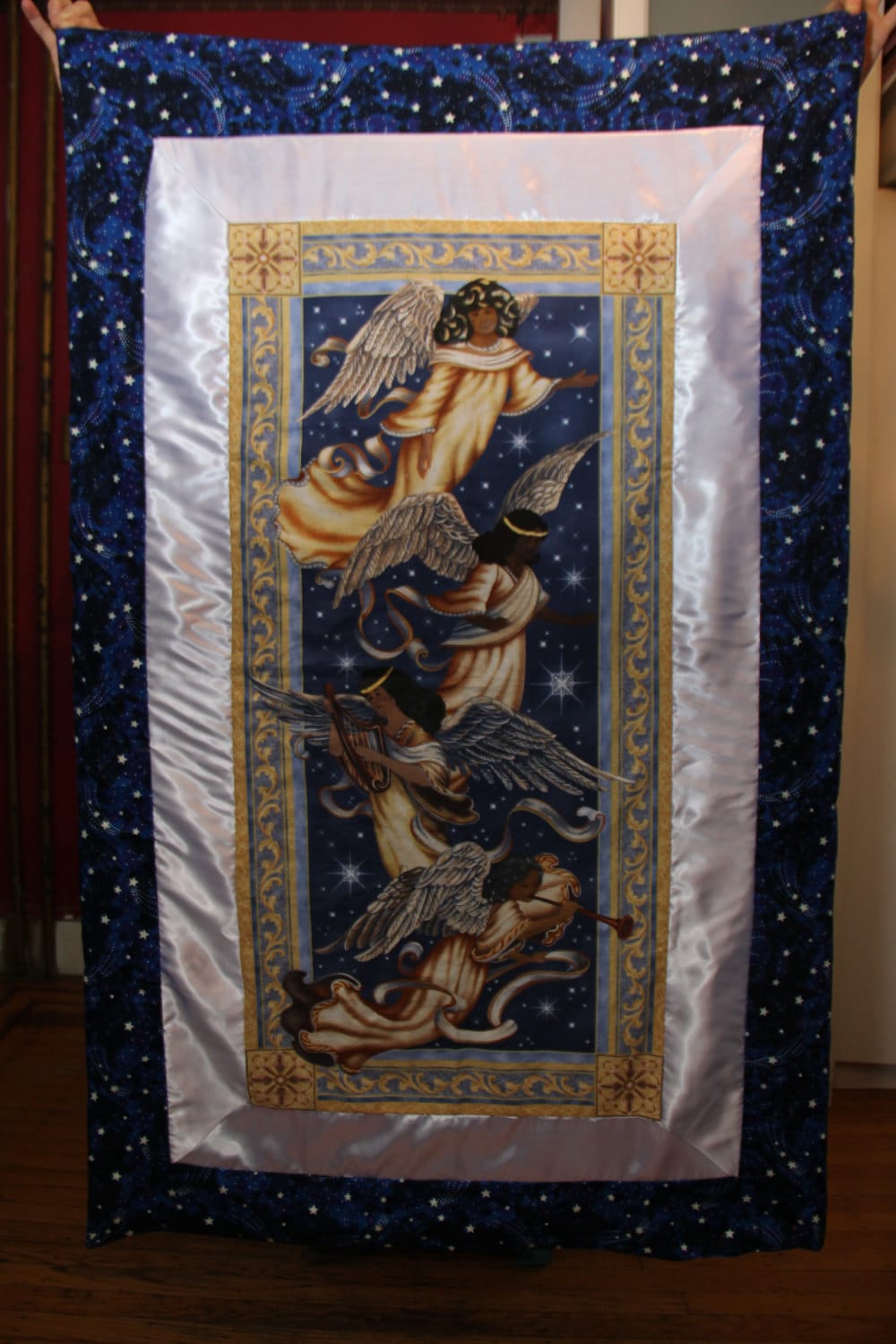 Black Angel Comforter Set 3