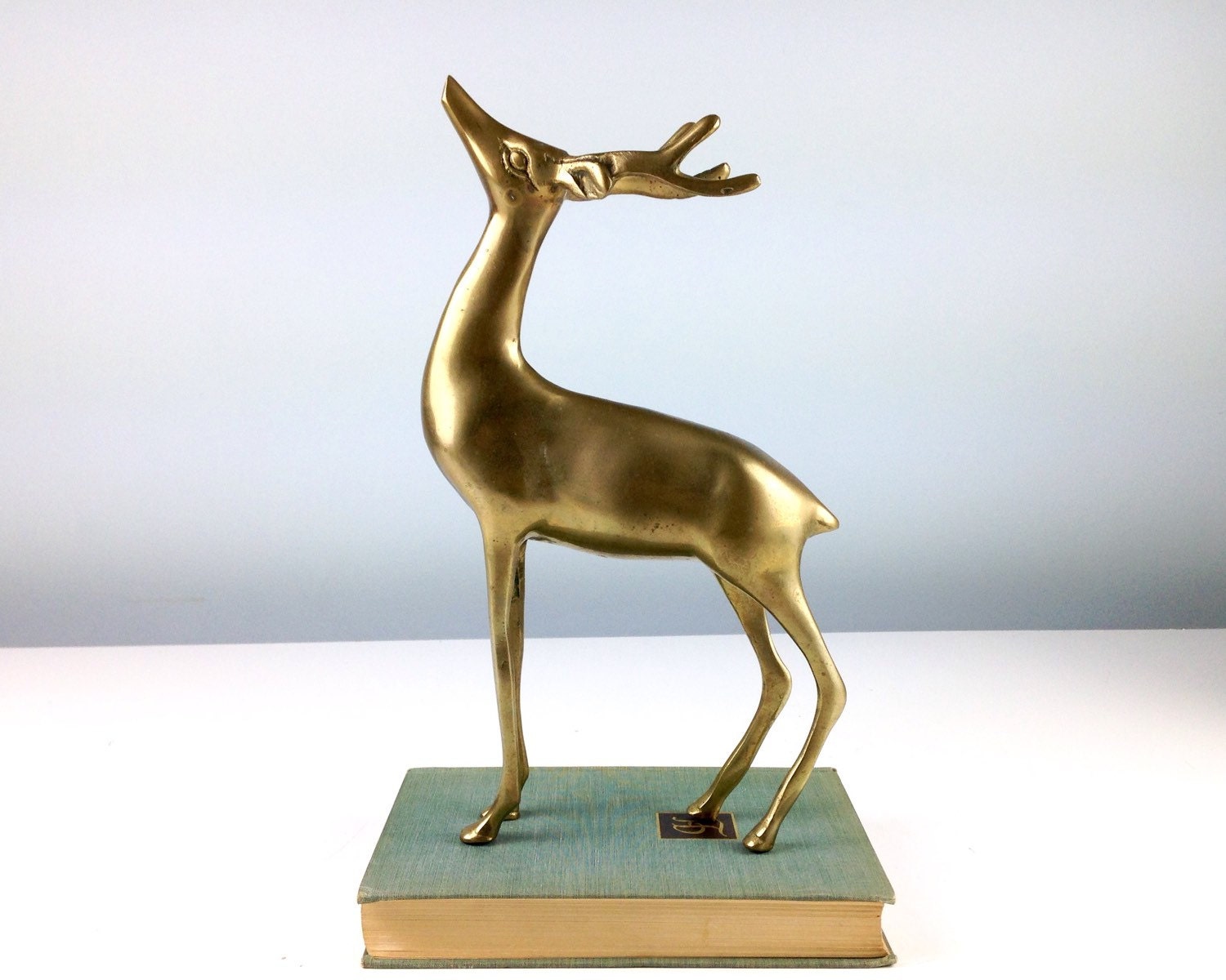 brass deer statue for sale