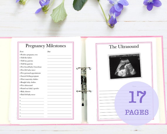 Complete Pregnancy Journal printable