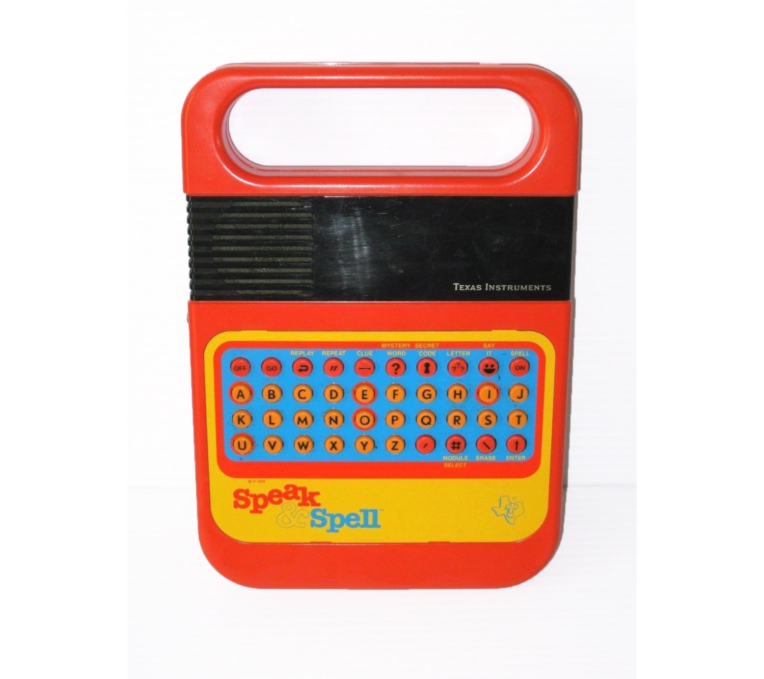 Vintage Texas Instruments Speak and Spell Educational Toy