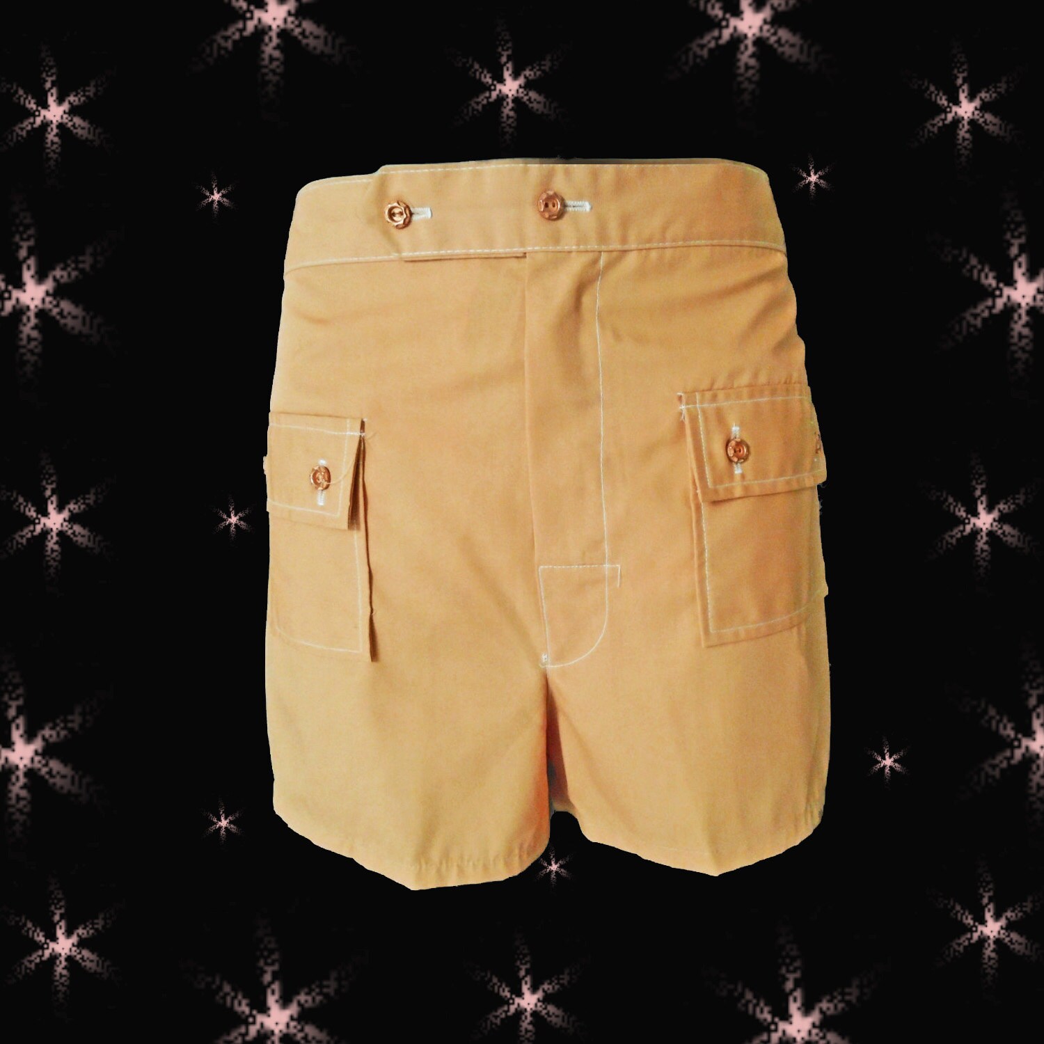 Men's Vintage Swim Trunks 1960s Men Swim by LunaJunctionVintage